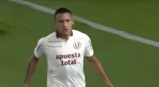 Universitario lo dio vuelta: Alex Valera anotó el 2-1 en el arranque del segundo tiempo