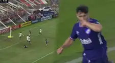 ¡Golazo! Maximiliano Silvera marcó el 2-2 de Nacional en el Estadio Monumental