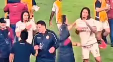 Williams Riveros protagonizó nuevo gesto a hinchas de Universitario tras victoria a Nacional - VIDEO