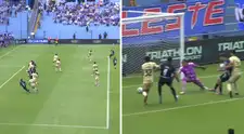 Gustavo Cazonatti marcó el 1-0 para Sporting Cristal ante Cusco tras una buena jugada colectiva