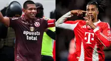 Golazo de Edison Flores con Universitario es comparado con anotación de Olise en Bayern Múnich
