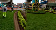 La mejor noticia para vecinos de Lima: importante avenida luce con renovadas áreas verdes