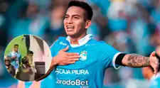 ¿Sanción? El polémico gesto que realizó Martín Távara a los hinchas de Alianza Lima en Matute