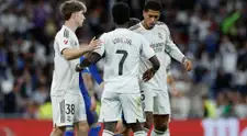 Real Madrid venció 2-0 a Real Oviedo en un partido por cumplir con el fixture de LaLiga