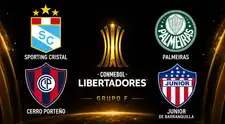 Tabla de posiciones grupo F Copa Libertadores: ¿Cómo va Sporting Cristal previo al duelo ante Junior?