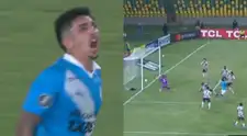 Gustavo Cazonatti anotó el 2-3 de Sporting Cristal sobre Junior y se ilusiona con la remontada
