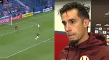 Martín Pérez Guedes habló fuerte sobre el gol que falló ante Nacional: "Siempre miran los errores"