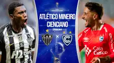 Cienciano vs Atlético Mineiro EN VIVO por Copa Sudamericana: dónde ver y a qué hora juegan