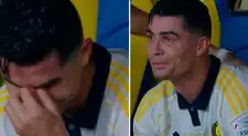 Cristiano Ronaldo rompe en llanto tras su doblete y dar el título a Al Nassr de la Liga Saudí