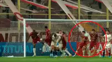 ¿Fue penal? Universitario reclamó mano en el área del jugador de Tolima pero el árbitro no cobró