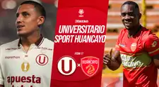 Universitario vs Sport Huancayo EN VIVO por Torneo Apertura: a qué hora, alineaciones y dónde ver