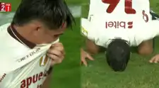 Pérez Guedes se retiró del fútbol entre lágrimas y aplausos de la hinchada de Universitario