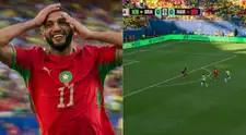 ¡Golazo! Ismael Saibari anotó el 1-0 de Marruecos sobre Brasil en el Mundial 2026