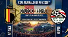 Bélgica vs. Egipto por el Mundial 2026: ¿a qué hora juegan y dónde ver el partido?