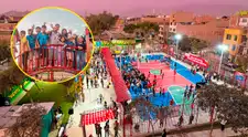 Vecinos de Puente Piedra gozan de renovados espacios públicos: inauguran parque y losa que mejoran calidad de vida
