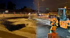 Realizan labores de mejora en importante avenida de Lima Este: se refuerza la seguridad de conductores