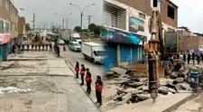 Municipalidad de Puente Piedra recupera concurrido espacio público y desaloja negocios informales