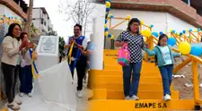 Se entregaron nuevas obras en Independencia: mejoran imagen del distrito y calidad de vida de miles de vecinos