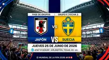 Japón vs. Suecia por el Mundial 2026: ¿a qué hora juegan y dónde ver el partido?