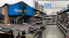 ALERTA MÁXIMA en Walmart de Joliet: alarmante INCENDIO en pasillo de juguetes del establecimiento; escena dejó en shock a presentes