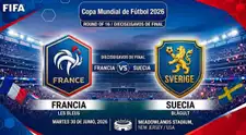 Francia vs. Suecia por Mundial 2026: ¿a qué hora juegan y dónde ver el partido?