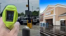 Dejó a CUATRO NIÑOS dentro del auto para entrar a Walmart: un posible fallo mecánico DESATÓ LAS ALARMAS en el estacionamiento