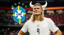 Erling Haaland y su insólito comentario antes de jugar contra Brasil: "No sé si lograremos..."