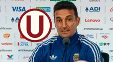 Scaloni, DT de Argentina, se rindió en elogios ante exjugador de Universitario: "A este lo quiero"
