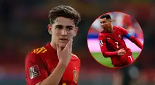Gavi calentó la previa del España vs Portugal tras fuerte calificativo a Cristiano Ronaldo: “Es…”