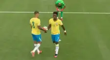 Revelan por qué Bruno Guimarães pateó el penal de Brasil ante Noruega en lugar de Vinícius: "Se decidió..."