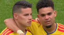 James Rodríguez consoló Jugadores de Colombia que rompieron en llanto tras ser eliminados del Mundial