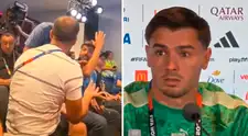Brahim Díaz vivió surrealista momento con periodistas que se pelearon antes del Francia vs Marruecos