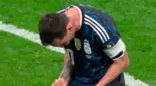 ¡Lionel Messi lo celebró con rabia! Así reaccionó el capitán tras la victoria de Argentina sobre Inglaterra
