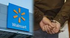 PERSECUCIÓN dentro de un Walmart: hombre con orden de arresto activa intentó HUIR de la policía, pero terminó con MÁS CARGOS
