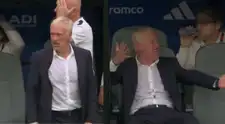 El enojo de Didier Deschamps: Entrenador explotó en su último partido como DT de Francia