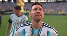Lionel Messi se rompió y protagonizó desgarrador llanto tras recibir la medalla del subcampeón