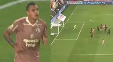 ¡Golazo! Álex Valera anotó de cabeza el 1-0 de Universitario de Deportes sobre Cusco FC