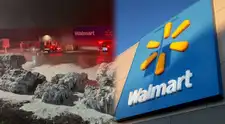 ESTO OCURRIÓ en el Walmart de Valley View: bomberos respondieron a un INCENDIO en la madrugada