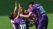 ¡Golazo! Josuee Herrera anotó de cabeza el 2-1 de Comerciantes Unidos sobre Alianza Lima