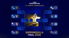 Así quedan conformadas las llaves de octavos de final de Copa Sudamericana 2026: rivales y partidos