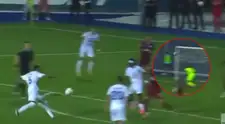 Así fue el golazo desde fuera del área de Sergio Peña para darle la victoria OFK Beograd