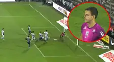 Alianza Atlético anotó el 1-1 ante Alianza Lima tras un grosero error de Alejandro Duarte