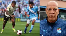 Roberto Mosquera, DT de Sporting Cristal, rotundo con Universitario de cara al clásico: "Un..."