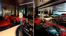 Cristiano Ronaldo presume su lujosa colección de autos que supera los 20 millones de euros
