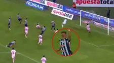 ¡No perdonó! Federico Girotti sacó un fuerte disparo y anotó el 1-1 de Alianza Lima a Sport Boys