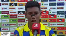 Brandon Palacios rompió en llanto tras ganar con FC Cajamarca a Melgar: "Mucha gente no sabe"