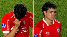 La emotiva reacción de Matías Succar tras marcar hat-trick a Botafogo por Copa Sudamericana