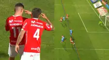 ¿Polémica? Neri Bandiera anotó golazo para el 1-0 de Cienciano a Garcilaso, pero el VAR lo anuló