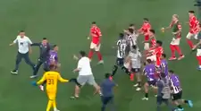 Jugadores de Botafogo se picaron y fueron a golper a los de Cienciano tras ser eliminados de la Copa Sudamericana