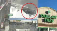 ALERTA MÁXIMA por FEROZ INCENDIO en un Dollar Tree de Huntington Park: provoca el colapso parcial del techo, ¿cuál es la SITUACIÓN ACTUAL?